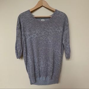 2 for $25✨ Aritzia Wilfred leopard print sweater